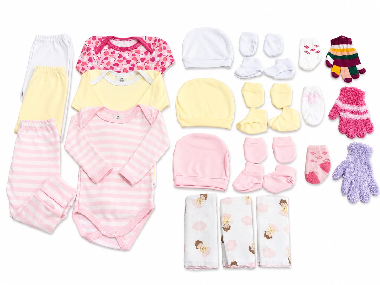 KIT MATERNIDADE C/ 24 PEÇAS - FEMININO
