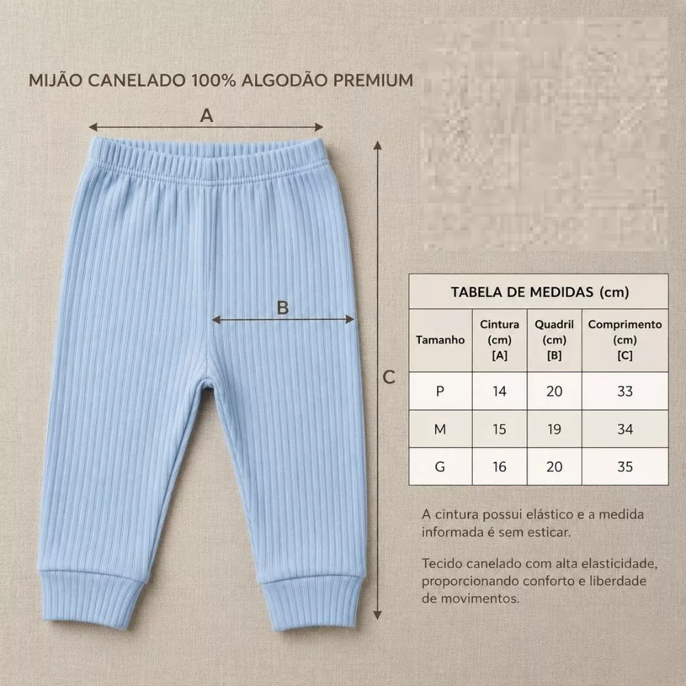 Kit 2 Bodys 2 Mijões Algodão Hipoalergênico Body Manga Longa Menina Menino Malha Macia Suave
